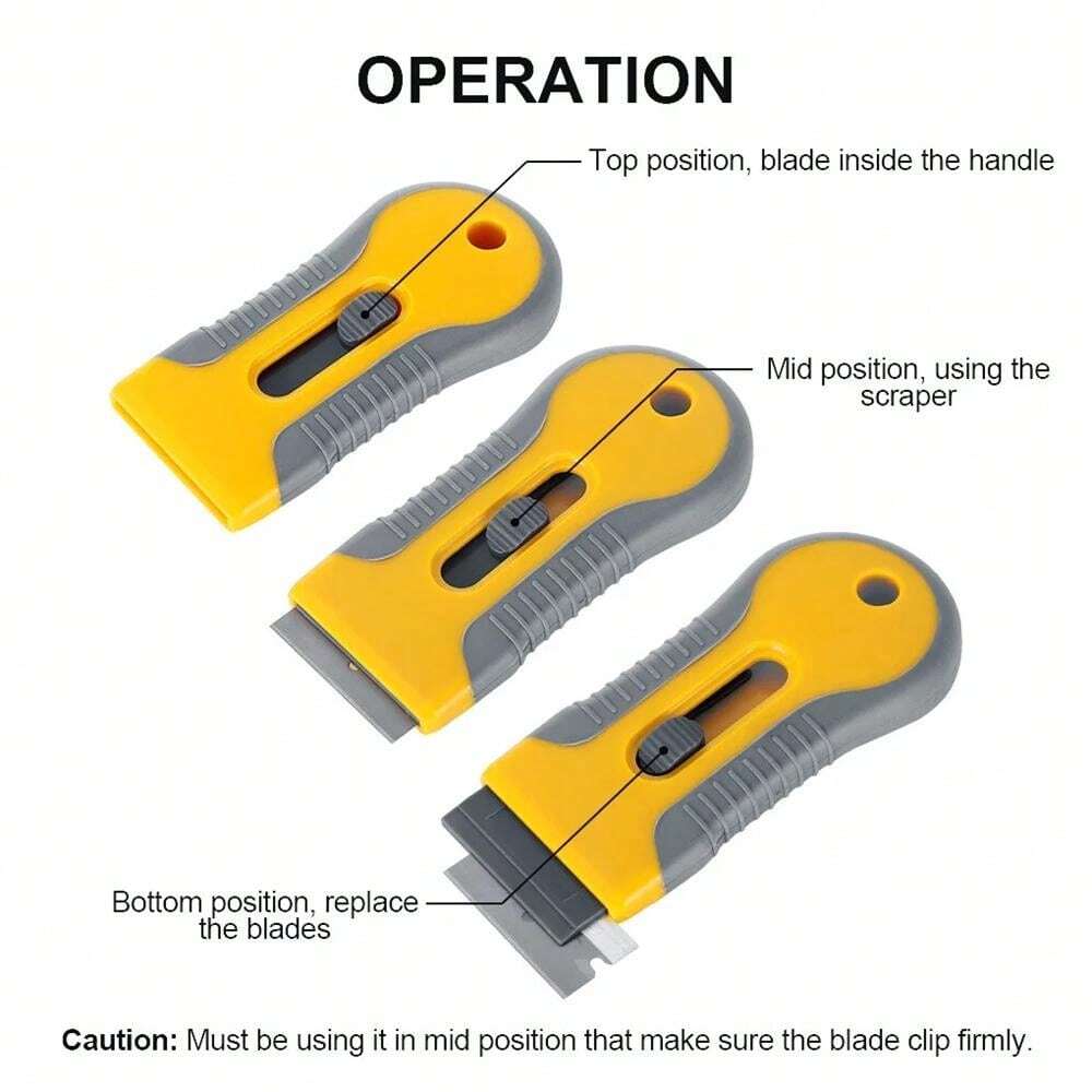 Multi Funtional Cleaning Scraper To Remove Decal Stickers, Scraper For