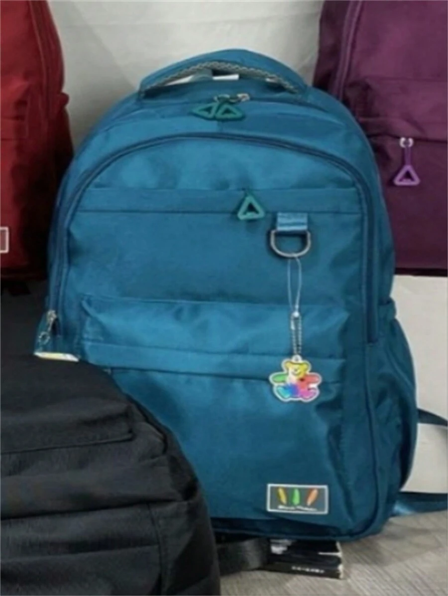 Large Capacity Backpack New Simple Casual Backpack - 綠色 - 查看 1