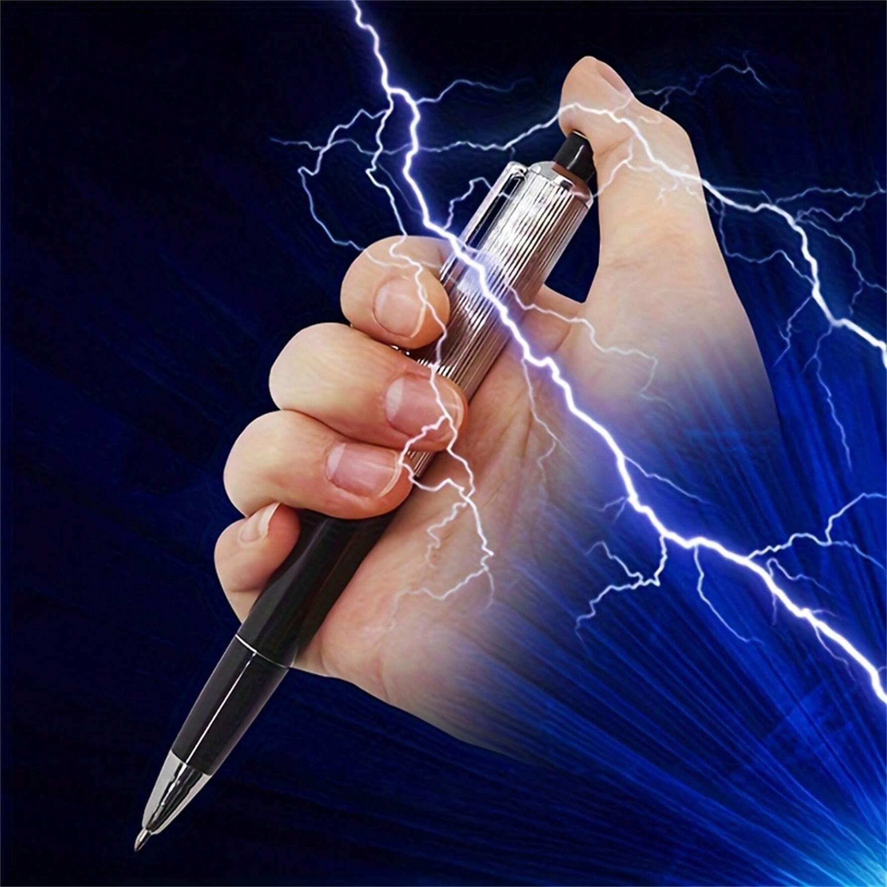 1pc Electric Shock Pen Prank Set Hidden HighVoltage Joke Toy For