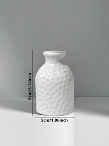 1 szt. Miniaturowy ceramiczny wazon na kwiaty, dekoracja biurka, mieści małe rośliny
