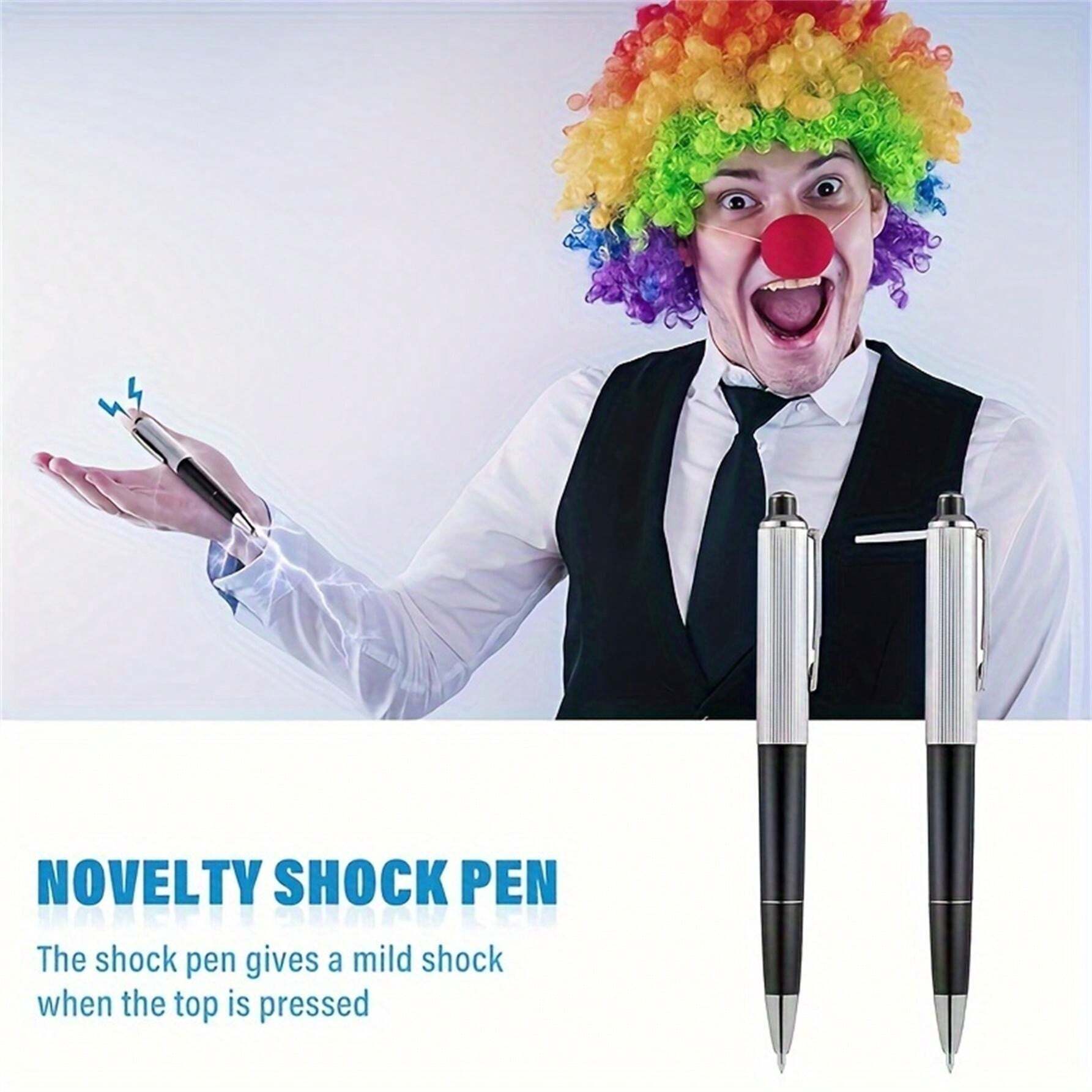 1pc Electric Shock Pen Prank Set Hidden HighVoltage Joke Toy For