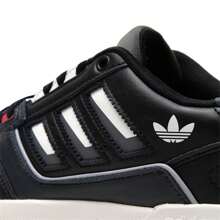 Adidas Originals Unisex Retro Trefoil Sneakers, Lightweight Casual Outdoor Sports Shoes - Black/Gray/White - View 5