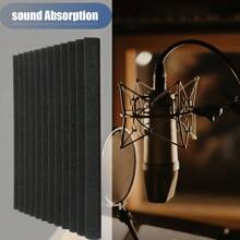 50 Pack Acoustic Foam Panels 1" X 12" X 12" Wedge Soundproof Studio Foam For Walls Sound Absorbing Panels Sound Insulation For Studio