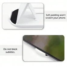 1pc Portable Foldable Desktop Cellphone Stand, Adjustable Multi-Angle Holder For Smartphones, Tablets, IPad, Suitable For Home, Office And Travel
