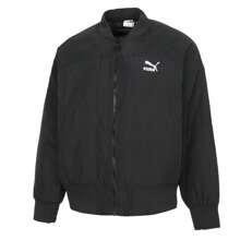 Puma Down Bomber Jacket For Women, Warm Sports Casual Baseball Coat For Outdoor Use. Recommended To Order One Size Smaller. 535585-01