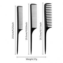 3 件专业尖尾梳、防静电发型梳、沙龙染发配件、发刷、梳子、美发工具、理发沙龙美容旅行必需品的美发产品和配件、返校、旅行度假必需品、女士发饰、刷子、发刷、边缘刷、刷头发、发梳、梳头发、顺发刷、球刷、迷你发刷、发刷套装、木梳、发刷、刷子、梳子、光滑后刷、发刷、边缘刷、刷头发、发梳、发刷套装、梳头发、迷你发刷、顺发刷、发刷、头发、配件、美发产品、美发工具、美发用品、护发、卷发刷、理发师、理发配件、美发设备、旅行必需品、旅行必需品、发型、美发 - 黑色 - 查看 4
