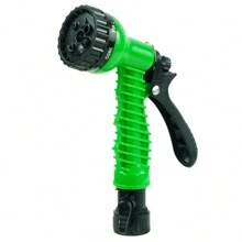 1pc, Expandable Garden Hose Water Pipe, 100FT Flexible Hose With 7 Function Spray, Multi-Functional High-Pressure Garden Water Pipes,  Lightweight, No Entanglement And No Leakage, Suitable For Balcony Plants, Courtyard Cleaning And Camping Equipment Cleaning, Car Washing, Pet Cleaning, Green