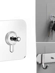 7Pcs Strong Kitchen Hook Transparent Adhesive Wall Hook Creative Socket Wall Hooks Promotion - Nhiều màu - Xem 2