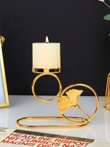 1 PIEZA/Set Portavelas/Candelabros/Vela, Decoración de vela para el hogar Decoración personalizada creativa, Decoración de habitación/Decoración del hogar/Decoración de mesa, Adecuado para decoración de patio exterior, Decoración de escritorio de oficina, Cena a la luz de las velas, Ambiente de habitación, Adecuado para boda, reunión familiar, fiesta, confesión, decoración de mesa, Día de Acción de Gracias/Navidad/Halloween