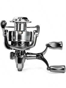 SOUGAYILANG Double Rocker Arms Aluminum Spinning Reel - High-Speed 5.0:1/4.7:1 Gear Ratio Fishing Reel, For Smooth Fishing Experience Christmas Decor