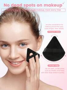 50支/43支/38支化妆刷套装，包含32支化妆刷，涵盖粉底刷、散粉刷、腮红刷、高光刷、眼影刷、睫毛膏刷、眼线刷、轮廓刷；3个化妆海绵；3个三角化妆海绵；3个指套化妆海绵（用于散粉、遮瑕膏等）。此款化妆刷套装包含多种化妆工具，是化妆的理想之选。 - 黑色 - 查看 3