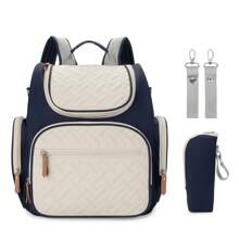 Bolso de mamá, bolso de maternidad, bolso ligero, mochila de gran capacidad - Multicolor - Ver 13