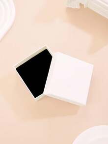 1 Pair S925 Or 925 Sterling Silver Rhinestone Stud Earrings, Minimalist & Casual, Women's Earrings, High-End Jewelry Gift, Holiday/Birthday Gift, Suitable For Daily Wear