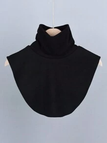 4件/1件装高领纯色薄款/厚款/透气/高弹力假领，保护颈部，适合日常佩戴，可搭配连衣裙、衬衫、毛衣等，也适合毕业典礼、迪斯科等场合。 - 彩色 - 查看 19