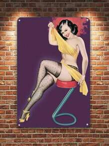 Biển hiệu kim loại cổ điển Sailor Jerry Nghệ thuật treo tường Thiết kế hình xăm cổ điển Sailor Jerry nguyên bản - Nhiều màu - Xem 9