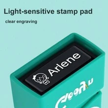 1PC Custom Name Stamp, Custom Name Stamp For Clothing, Custom Name Stamp For Students To Identify Personal Daily Necessities Such As Clothes, Socks, Bed Sheets, Waterproof And Washable Handwritten Signature Stamp Back To School,Back To School,School Supplies