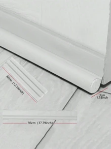 قطعة واحدة من شريط منع التسرب للباب، معزول للصوت، مقاوم للرياح، مضاد للحشرات، مناسب لشقوق باب الغرفة، مقاوم للمياه، مضاد للصراصير والعناكب، قابل للتطبيق في غرفة المعيشة والنوم، مقاوم للحرارة والأتربة - متعدد الألوان - مشاهدة 7