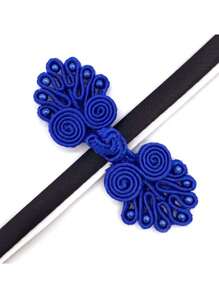 5 件缝纫用品手工编织 7 颗珍珠旗袍/大衣纽扣，服装装饰纽扣 - 彩色 - 查看 12