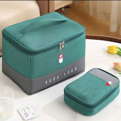 Waterproof Drug Medicine Storage Bag,Boho Vibes