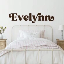 Boho Personalized Name Wall Decal, Custom Baby Name Wall Sticker, Kids Name Wall Decal, Nursery Decor, Boho Nursery Decor, Valentine's Day, Valentine's Day Decor Gifts Birthday Graduation