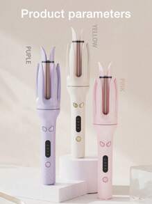 GENAI SHEIN X Milania Automatic Curling Iron, Hair Curler Wand Rotating,4 Adjustable Temperature Levels, Fast Self Spinning Styling, Quick Heating, 28mm Large Wave Curls Suitable For Slouchy People, Easy To Use - 查看 10