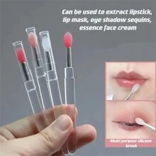 Cọ Môi Silicon Mềm, Cọ Môi, Cọ Phấn Mắt, Và Cọ Chống Bụi - Nhiều màu - Xem 5