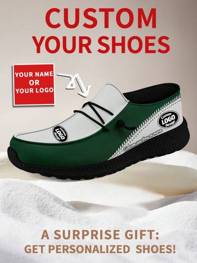 1 Pair New York Baseball Name Custom Loafer Shoes, Personalized Name Loafer Shoes, Custom Name Thick Sole Loafers Of E-TPU, Personalized Loafer Shoes, Name Loafers