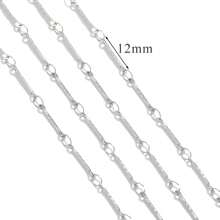 1 m Chaîne de bijoux style Ins en acier inoxydable 304 plaqué or 18 carats. Accessoires de bijouterie DIY pour bracelets et colliers