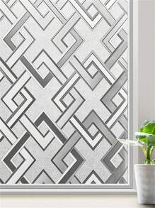 1 cuộn phim cửa sổ mờ phim bảo vệ cửa sổ phim tĩnh bám cửa sổ vinyl kính mờ nhãn dán không dính chống tia cực tím mờ hình vuông cho văn phòng phòng ngủ phòng khách - Nhiều màu - Xem 19