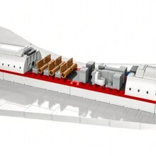 LEGO 10318 Concorde te permite construir un icono del vuelo supersónico - 1 color - Ver 10