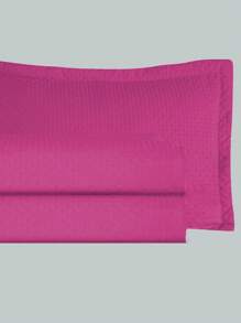 3-Piece Bedspread Quilt Kit Complete Box Bed Ultrasonic Butterfly Quilted - 玫紅色 - 查看 3