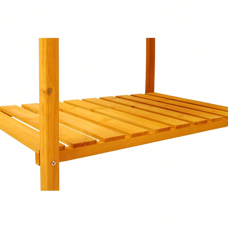 Raised Garden Bed With Legs, Wooden Elevated Planter Box With 8 Grids