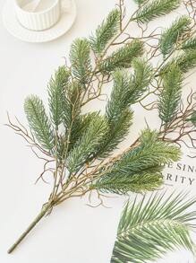 1pc Artificial Hanging Plants Pine Needles Branches Garland Green Plants Pine Needles,Fake Greenery Plants For DIY Garland Wreath Wall Decor Embellishing And Home Garden Decoration, Table Decoration,Centerpieces,Artificial Flowers,Plastic Flowers, Valentine's Day, Gift Gifts Birthday Graduation