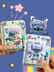 1Pc Sổ tay bỏ túi Kawaii Stitch phong cách ngẫu nhiên Sổ tay Lilo & Stitch Sổ tay giấy Notepad Sổ tay hoạt hình Văn phòng phẩm Quà tặng Đồ chơi (Một số bộ phận có thể ngẫu nhiên) - Nhiều màu - Xem 7