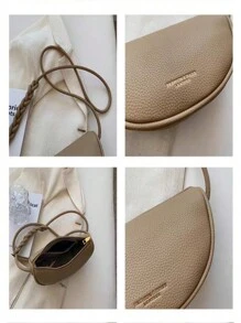 Women's Saddle Bag Elegant Simple Shoulder Bag Versatile Crossbody Bag