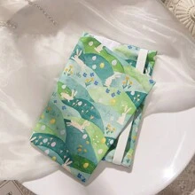 Bìa sổ tay A5/A6 Grassland Rabbit, Vỏ bảo vệ sổ kế hoạch Vỏ bảo vệ sổ tay Văn phòng phẩm - áo khoác sách thỏ thảo nguyên - Xem 5