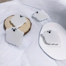 1pc支架恶搞万圣节趣味小众桌面支架扣清新简约可爱手机壳支架伸缩背贴式 - 彩色 - 查看 1