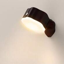 Lampada da lettura creativa con protezione per gli occhi, tocco sensibile e rotazione, lampada da comodino magnetica USB, luce notturna portatile