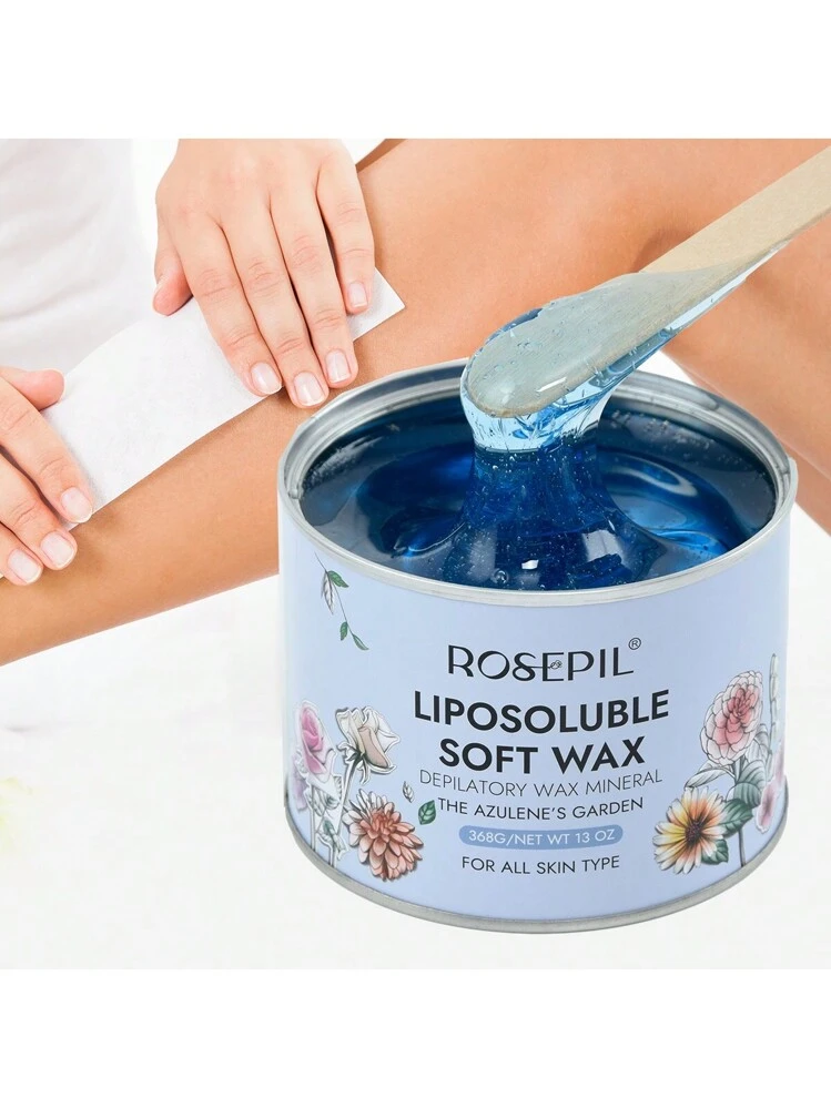 ROSEPIL Floral Scent Soft Wax - 368g Jar, Gentle And Adhesive Body