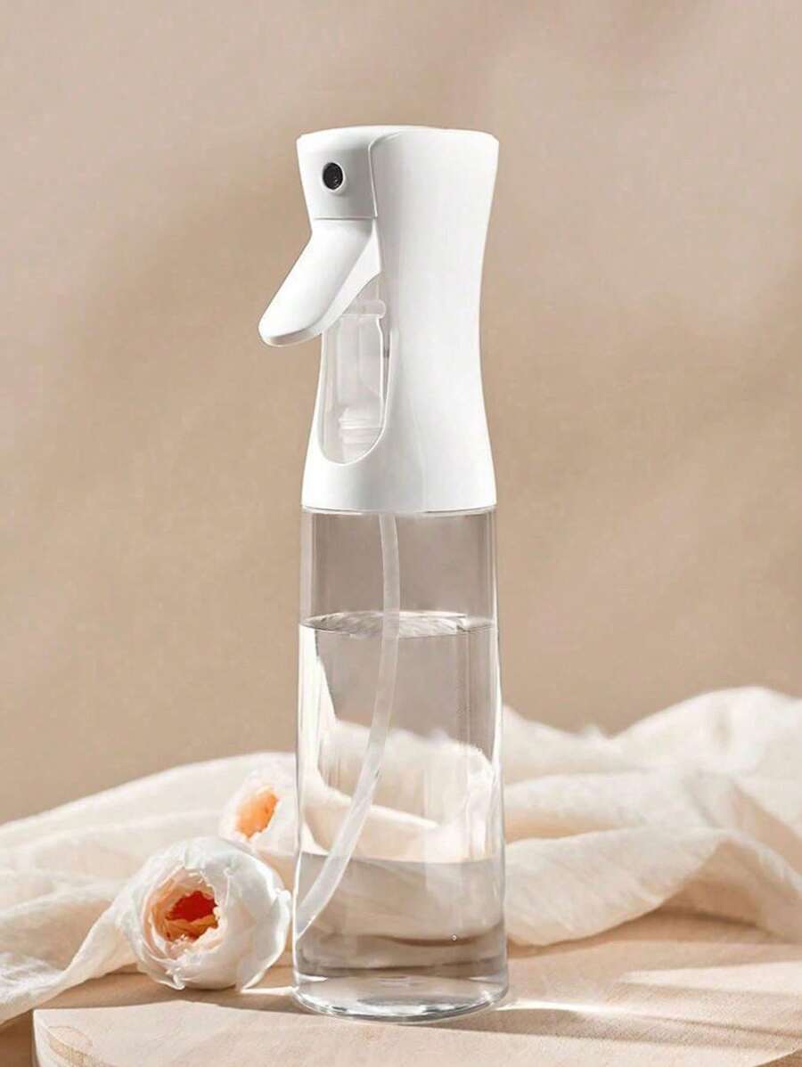 1 pieza Botella de pulverización de plástico de alta presión, apta para peluquería, riego y diversos usos de pulverización - transparente - Ver 1