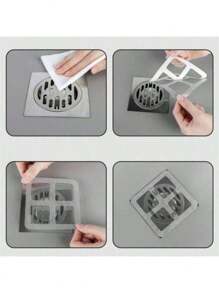 30/50/100 piezas Colador de acero inoxidable para fregadero de cocina, filtro anti-obstrucciones para desechos, lavado de vegetales y drenaje de piso