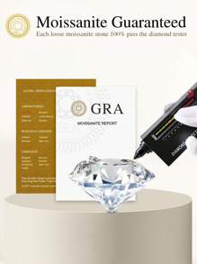 1 Cặp 0,5Ct Thiết kế hình trái tim D Màu Moissanite Kim cương Bông tai Đinh tán Bạc Sterling S925 Bông tai Cưới cho Nữ Trang sức Sang trọng Thanh lịch Quà tặng Trang sức Quà tặng Kỷ niệm Ngày cưới - Bông tai moissanite tình yêu 0.5ct - Xem 5