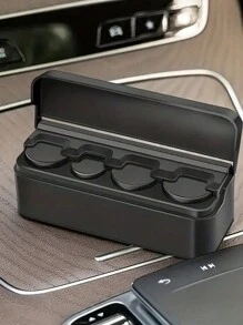 Hộp đựng tiền xu cho xe ô tô Hộp đựng tiền xu đa năng Hộp đựng tiền xu cho xe tải Phụ kiện Hộp đựng tiền xu bằng nhựa màu đen Hộp đựng tiền xu cho xe hơi Hộp đựng tiền xu đa năng cho gia đình và xe hơi Hộp đựng đồ - màu đen - Xem 8