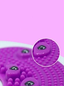 1 件装多色扭腰按摩踏板，家庭健身器材 - 粉色 - 查看 4