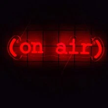 Papan Neon "On Air" untuk Gamer - Papan Lampu Streaming/Rekaman Langsung – Papan LED Merah Keren untuk Studio, Dinding, Kamar Tidur, Dekorasi Ruang Game, Didukung USB 5V. - merah - View 1