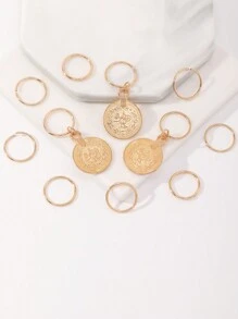 Bộ 6/9/10/11 phụ kiện tóc thời trang cao cấp dành cho nữ - Nhiều màu - Xem 15