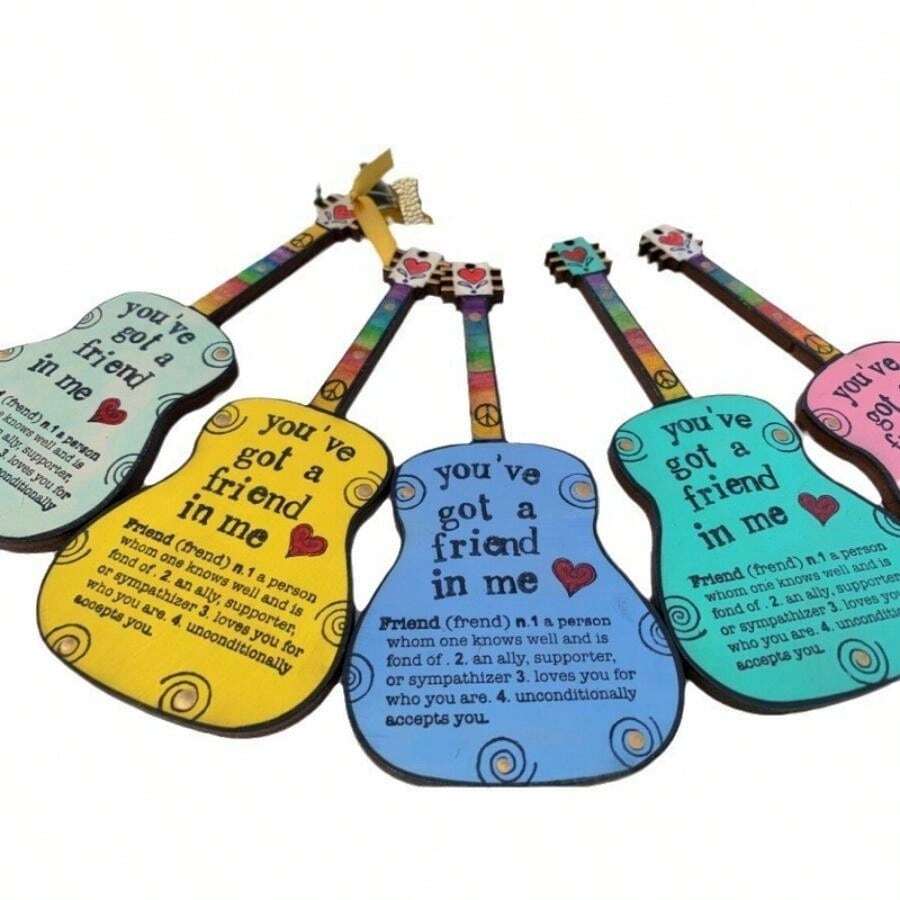 Charm Unlimited! Dolly Pardon Guitar Pendant, Adding Color To Your