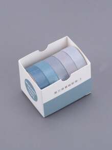 5 Cái/gói Trăng Sao Washi Băng Bộ Trang Trí Thêu Sò Nhật Ký Keo Mặt Nạ Băng Văn Phòng Phẩm Đồ Dùng Học Tập - Nhiều màu - Xem 14