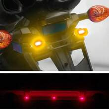 2/4/6/8/12/16pcs Wireless LED Lights With Remote Control, High Brightness Anti-Collision Lights, 8-Color USB Rechargeable, Mini Drone Night Lights, Suitable For Cars, Drones, Airplanes, Motorcycles, Bicycles, Daily Halloween Gifts, Car Accessories - 6 cái - Xem 9