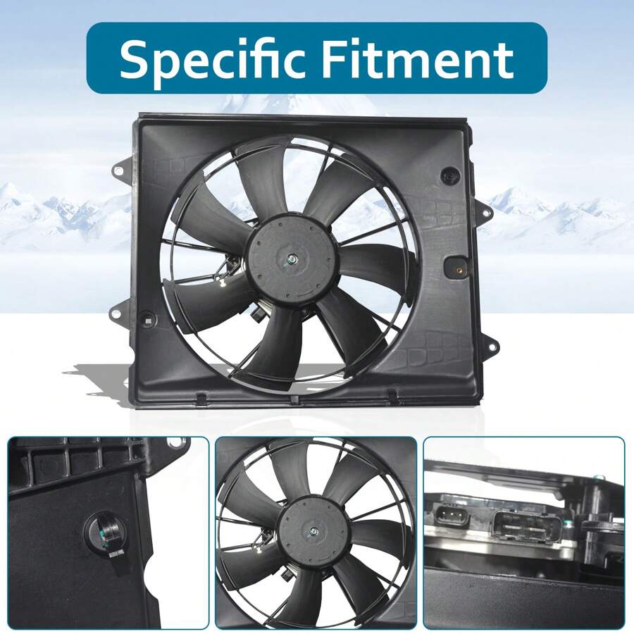 Radiator Cooling Fan Assembly For Civic LXP 2.0L Engine aktuelle